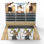 10 X 10ft Trade Show Booth with Full Shelving- Malvados