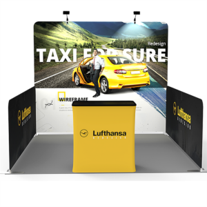 10 x 10 Ft Trade Show Booth Display - Taxi