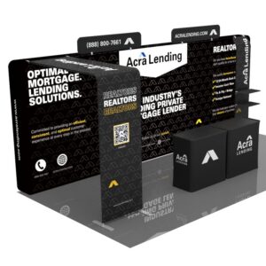 10' X 20' ft LED Backlit Media Trade Show Booth