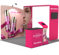 10 X 10ft Fabric Plus Bridge Slope Wall Display