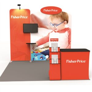 10x10 Ft Trade Show Exhibit [KIT] - Fisher Price