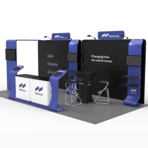 10 X 20ft Big Fabric Trade Show Booth Kit 1