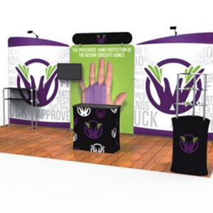 10 X 20 Ft Tension Fabric Display Hand