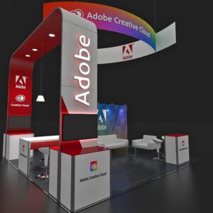 Custom Trade Show Display - Adobe
