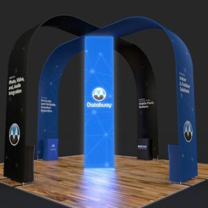 20 X 20 ft Backlit 16 ft Tall Arch Trade Show Booth