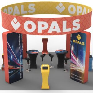 20 X 20 Trade Show Exhibit Booth- Opal