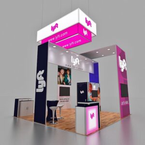 Custom Trade Show Booth - Lyft
