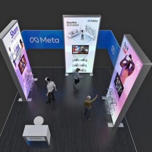 Custom Trade Show Booth - Meta