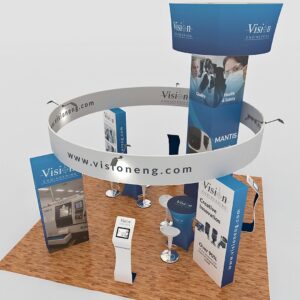 20 X 20 Tower Trade Show Booth - Vision