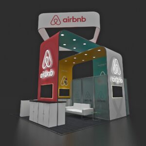 Custom Trade Show Display  - Airbnb