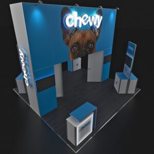 Custom Trade Show Booth - Chewy