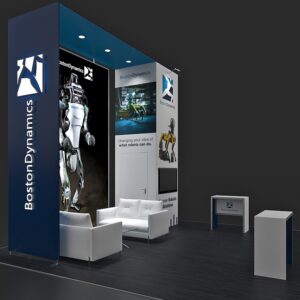 20 X 20 Custom Trade Show Booth - Boston Dynamic