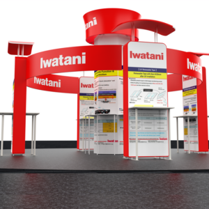 20x20 Trade Show Booth with Custom Tower