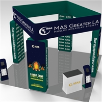 20X20 MAS MODULAR TENSION FABRIC DISPLAY