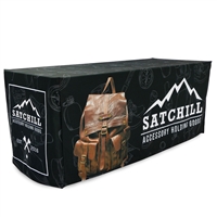 Fitted Table Throw Full Color 6 Ft. 4-Sided With Custom Dye-Sub Print