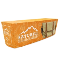 Fitted Table Throw Full Color 8 Ft. 3-Sided With Custom Dye-Sub Print