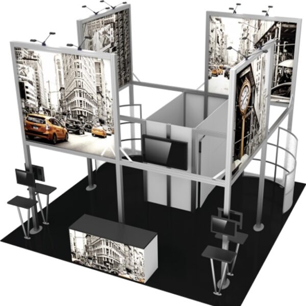 20 X 20 HYBRID PRO MODULAR KIT 19 - Trade Show Display Depot