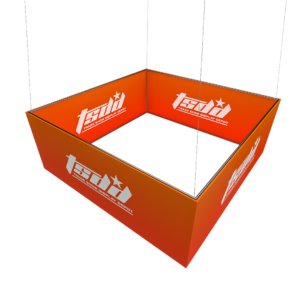 Square Hanging Sign - Double Sided - 12ft x 36 inch